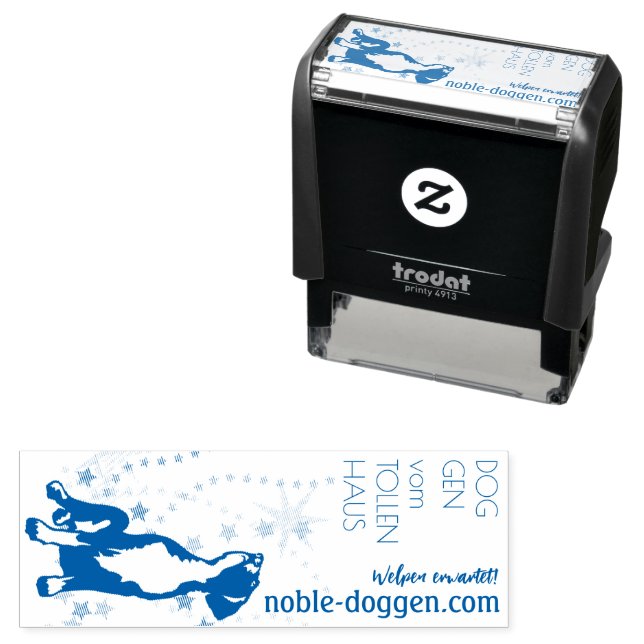 Dogo Stamping Device with Ink Pad Self-inking Stamp (In Situ)