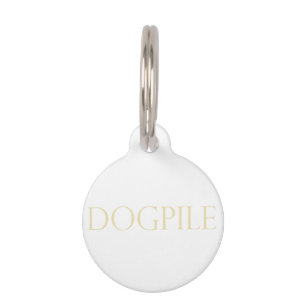 DOGPILE  PET ID TAG