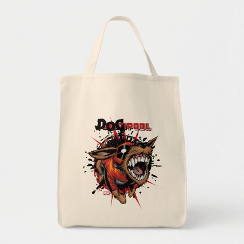 Dogpool Lunging Forward Tote Bag