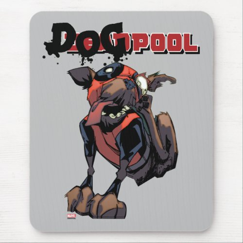 Dogpool Scratching Ear Mouse Pad