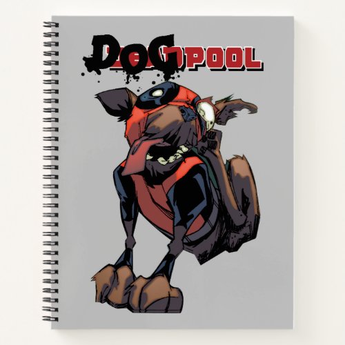 Dogpool Scratching Ear Notebook