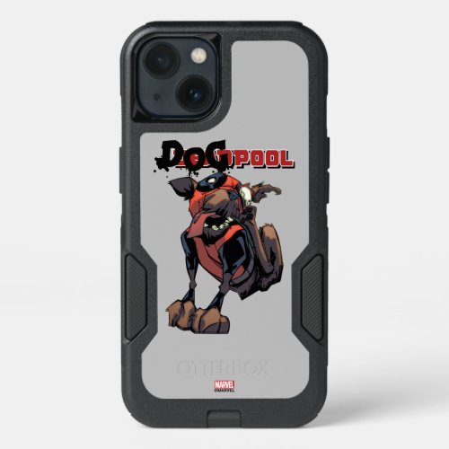 Dogpool Scratching Ear iPhone 13 Case