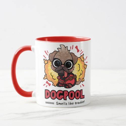 Dogpool Smells Like Trouble Mug