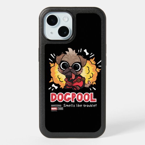 Dogpool Smells Like Trouble iPhone 15 Case