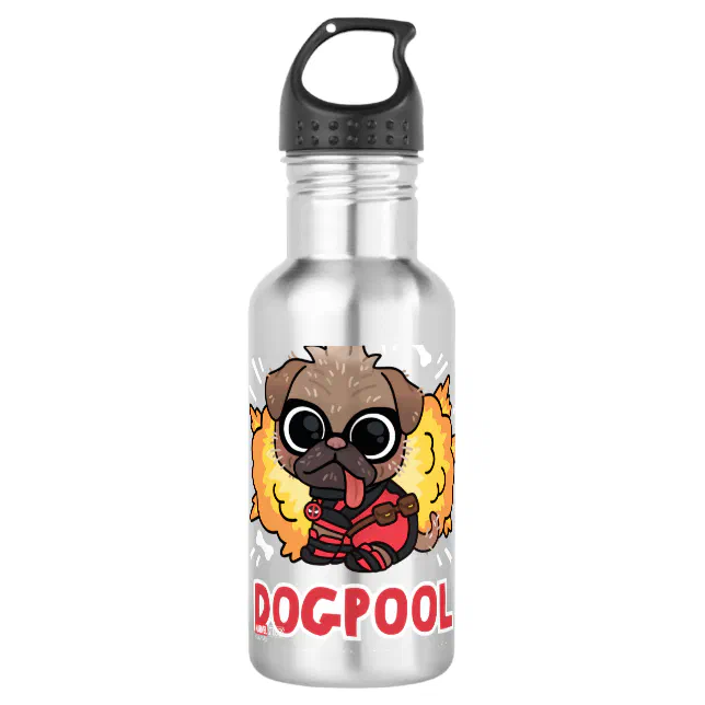 Zazzle Dogpool Water Bottle
