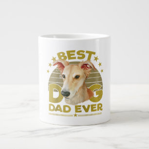 Dogs 365 Best Whippet Dog Dad Ever Giant Coffee Mug