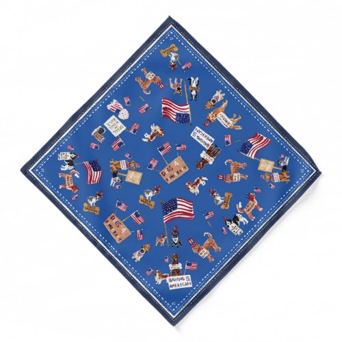 DOGS 4 DEMOCRACY Bandana