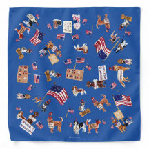 DOGS 4 DEMOCRACY Bandana