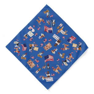 DOGS 4 DEMOCRACY Bandana
