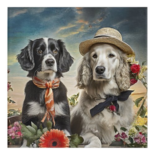 Dogs Acrylic Print
