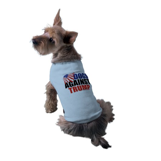 Dogs Against Donald Trump Shirt (Back)