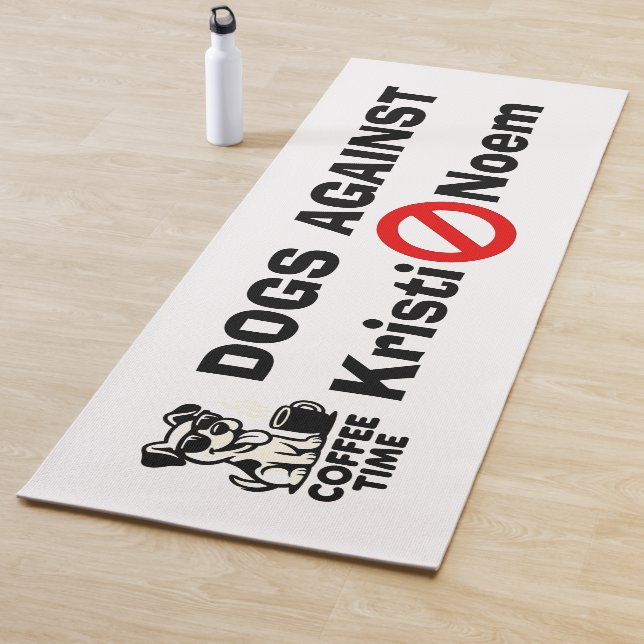 Dogs Against Kristi Noem Yoga Mat (In Situ)