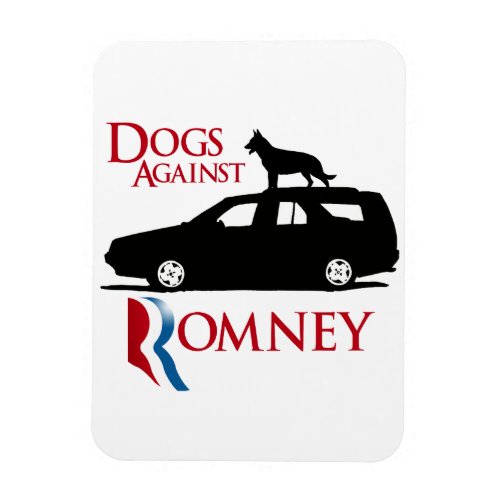 Dogs Against Romney _png Magnet