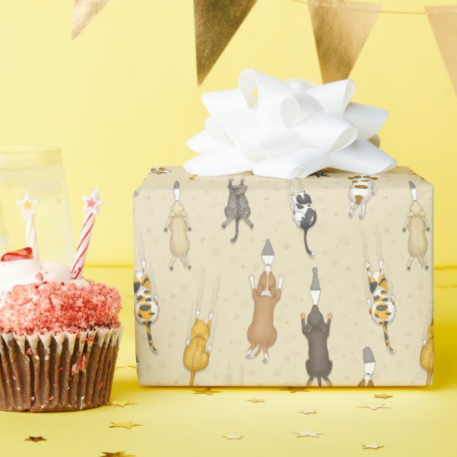 Dogs Allowed Wrapping Paper (Birthday Party)