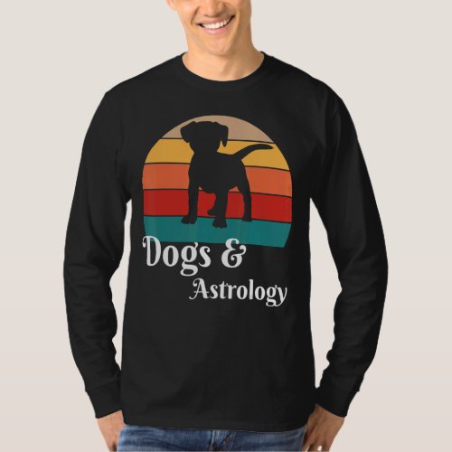 Dogs and Astrology T_Shirt