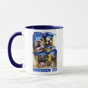 Dogs and Cat Grads in Photo Booth Mug