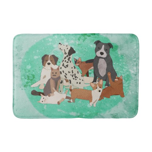 Dogs and Cats Cluster mat