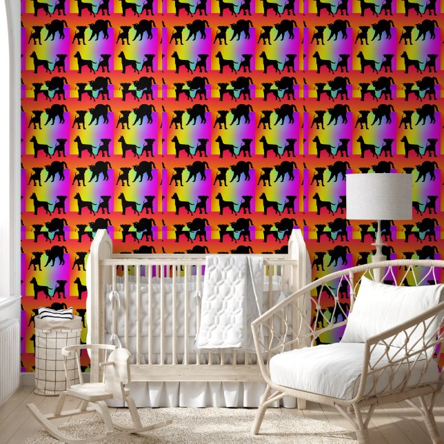 Dogs And Cats + Colors  Wallpaper (Kids)