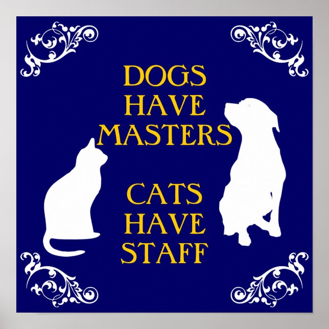 Dogs and Cats Poster (Front)