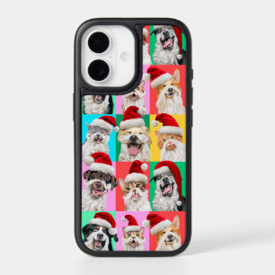 Dogs and Cats with Santa Beard iPhone 17 Case