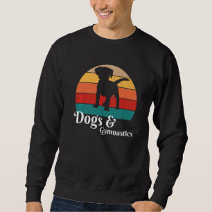 Dogs and Gymnastics Gym Premium Sweatshirt