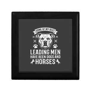 Dogs And Horses Leading Men Gift Box