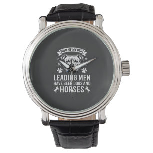 Dogs And Horses Leading Men Watch