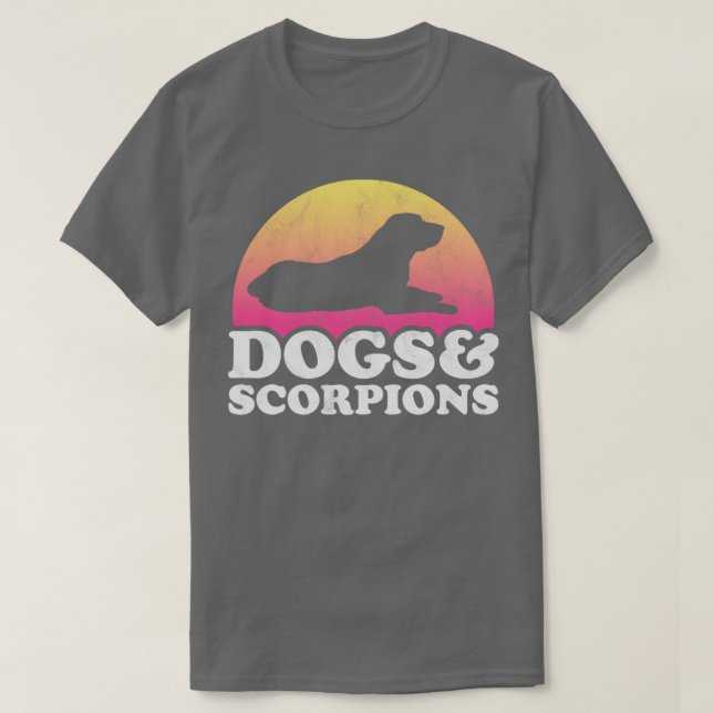 Dogs and Scorpions Dog and Scorpion Gift  T-Shirt (Design Front)