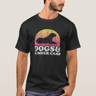 Dogs and Summer Camp Men s or Women s Dog T Shirt