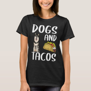 Dogs And Tacos Finnish Lapphund Mexican Food T-Shirt