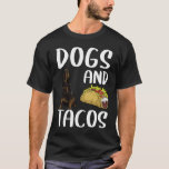 Dogs And Tacos Gordon Setter Mexican Food T-Shirt