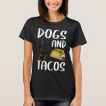 Dogs And Tacos Gordon Setter Mexican Food T-Shirt