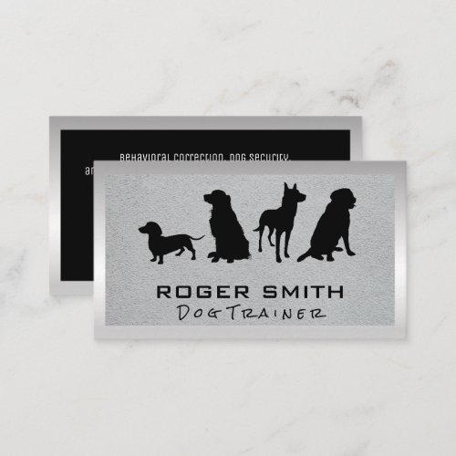 Dogs  Animals Services Business Card