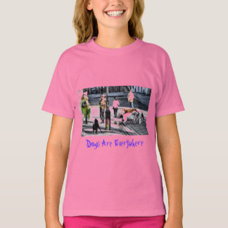 Dogs Are Everywhere - Paris T-Shirt