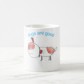 dogs are good mug