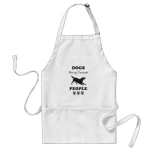 Dogs Are My Favorite People Apron