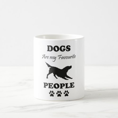 Dogs Are My Favorite People Coffee Mug