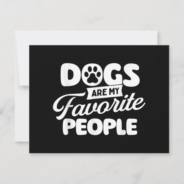 Dogs Are My Favorite People - Dog Owner Dog Lover (Front)