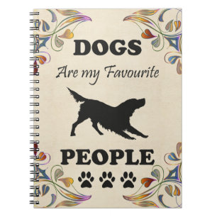 Dogs Are My Favorite People Notebook