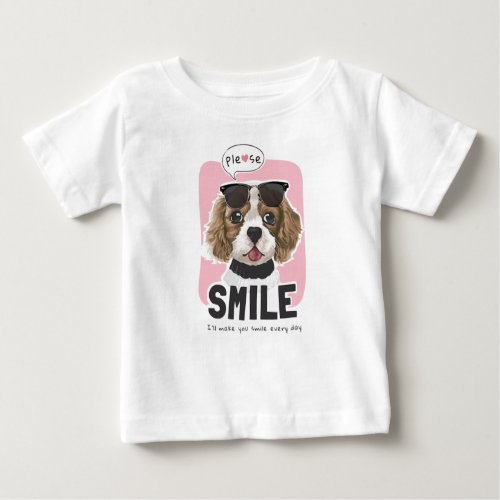 Dogs Are My Happy Place Share the Joy Baby T_Shirt