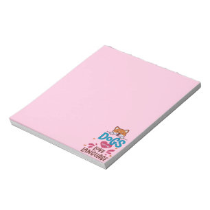 Dogs Are My Love Language Notepad