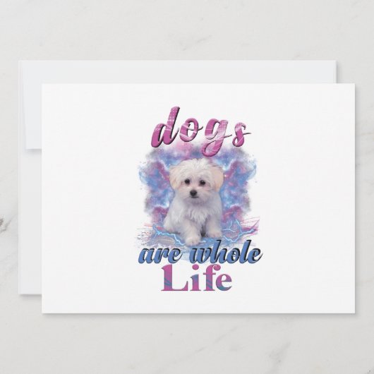 Dogs Are Whole Life (Back)