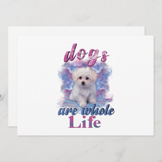 Dogs Are Whole Life (Front/Back)