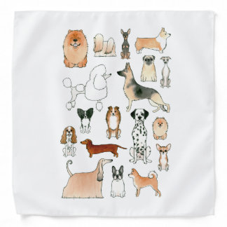 Dogs Bandana