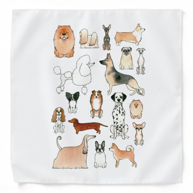 Dogs Bandana (Front)