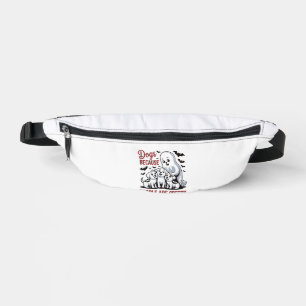 Dogs Because People Are Creepy Halloween Fanny Pack