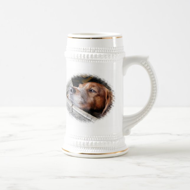 DOGS BEER STEIN (Right)