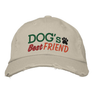 Dog's Best Friend by SRF Embroidered Baseball Hat