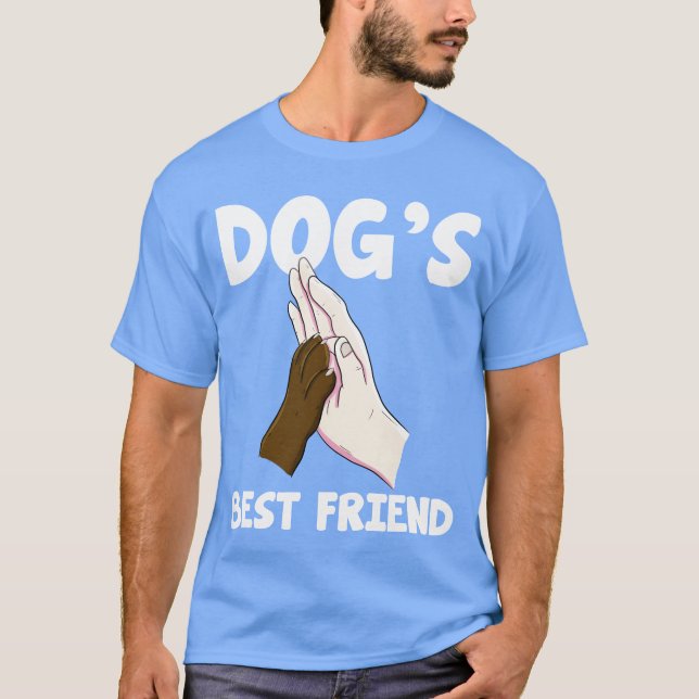 Dogs Best Friend vintage T-Shirt (Front)