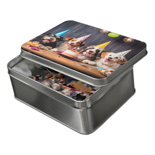 Dogs' Birthday Party Jigsaw Puzzle